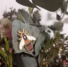 Load image into Gallery viewer, Queen Bee Enamel Pin