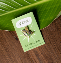 Load image into Gallery viewer, Leaf Cutter Bee Enamel Pin