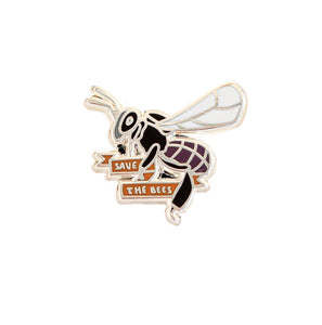 Stingless Bee Enamel Pin